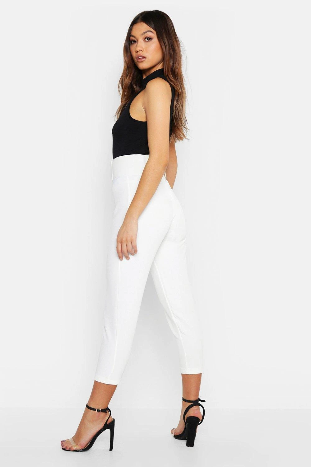 Pantalon Taille Haute à Ceinture – Image 2