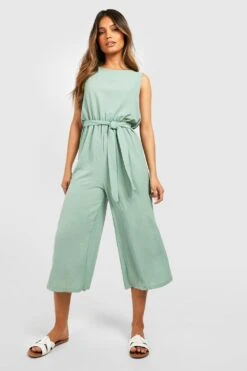 Combinaison Jupe-culotte Sans Manches