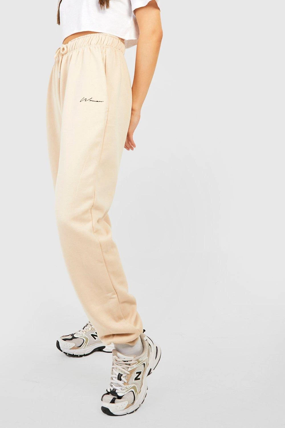 Jogging Droit Woman Brodé – Image 3