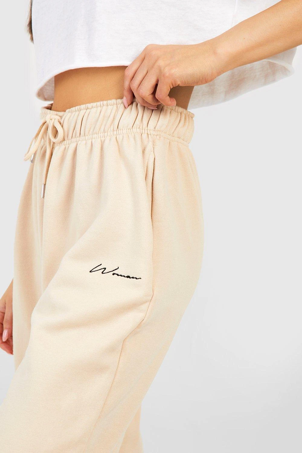 Jogging Droit Woman Brodé – Image 4