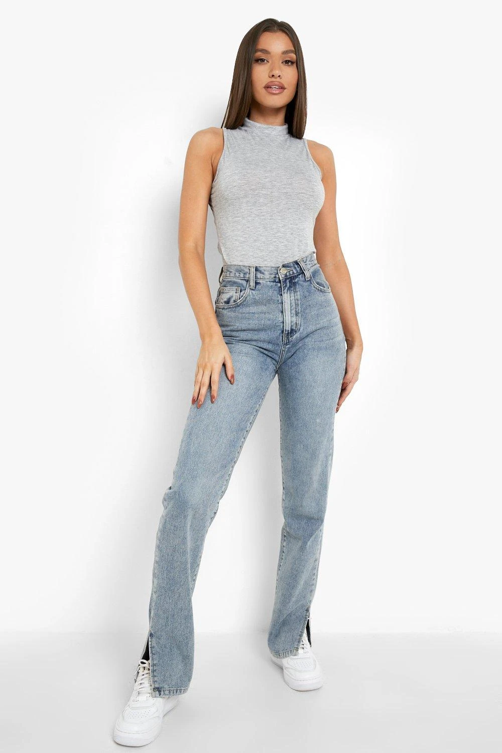 Top à Col Montant Sans Manches – Image 4