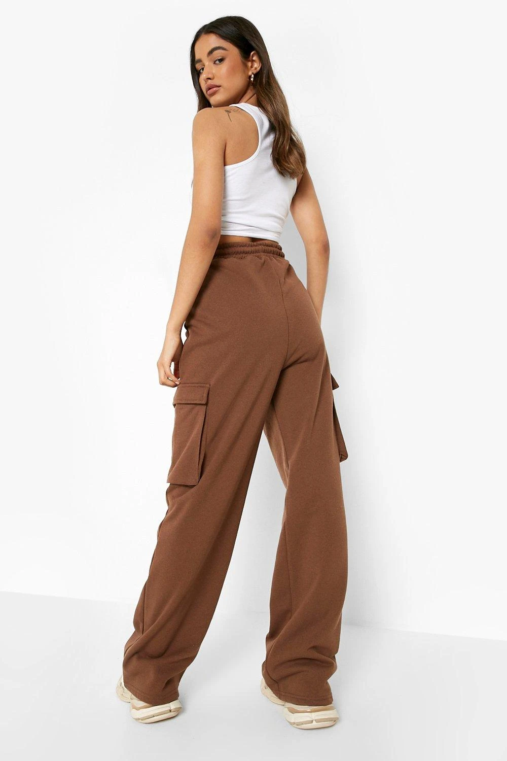 Jogging Cargo Droit En Tissu Recyclé – Image 2