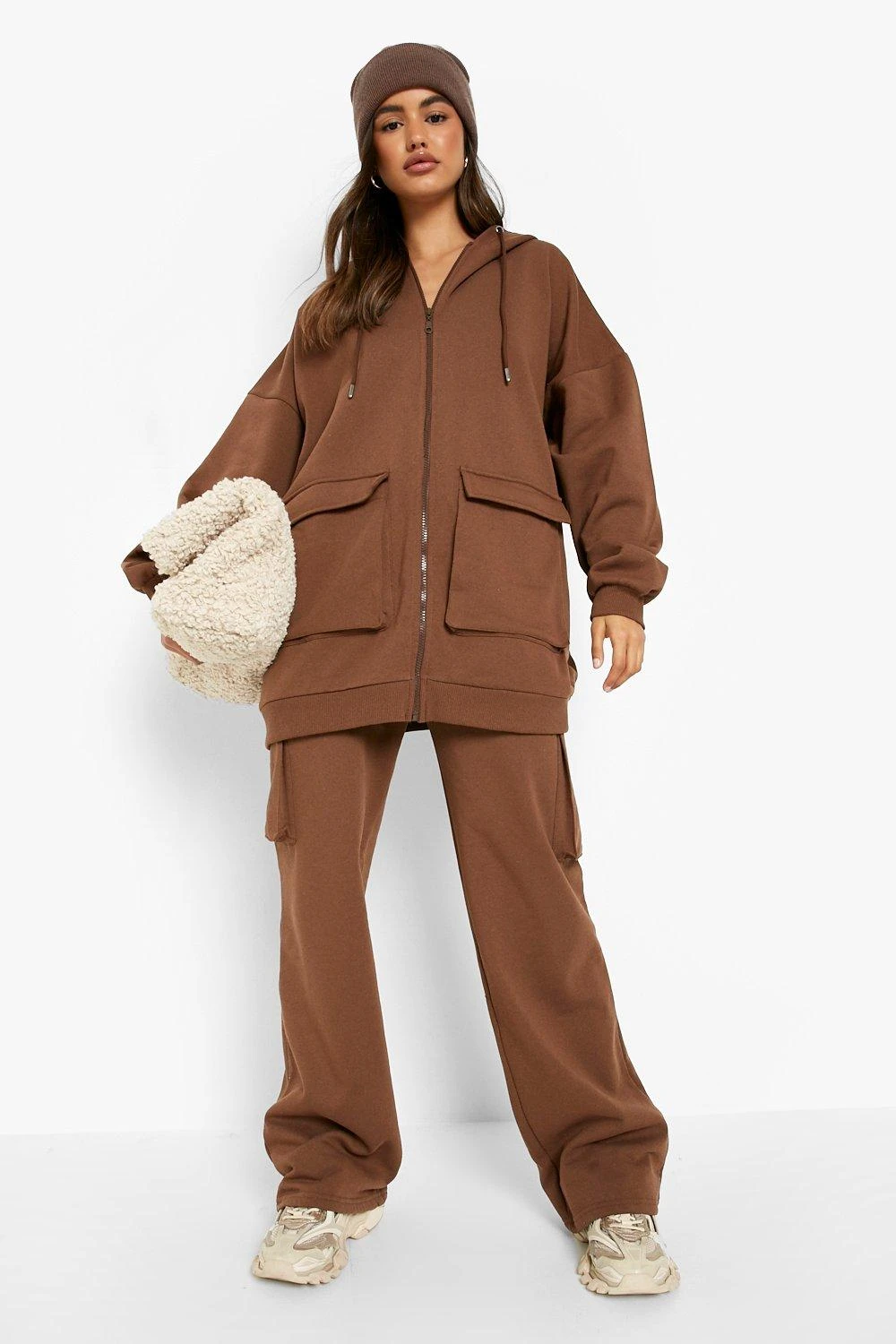 Jogging Cargo Droit En Tissu Recyclé – Image 3