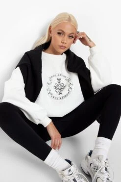 Sweat Oversize à Imprimé Dsgn Studio