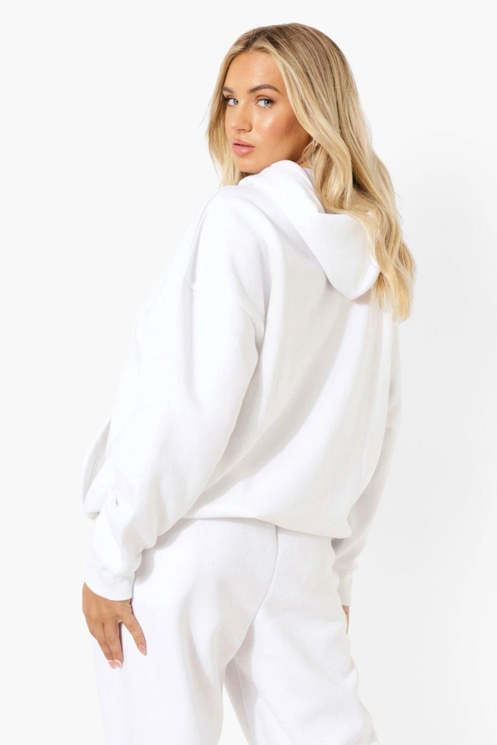 Sweat à Capuche Oversize Brodé Woman – Image 2