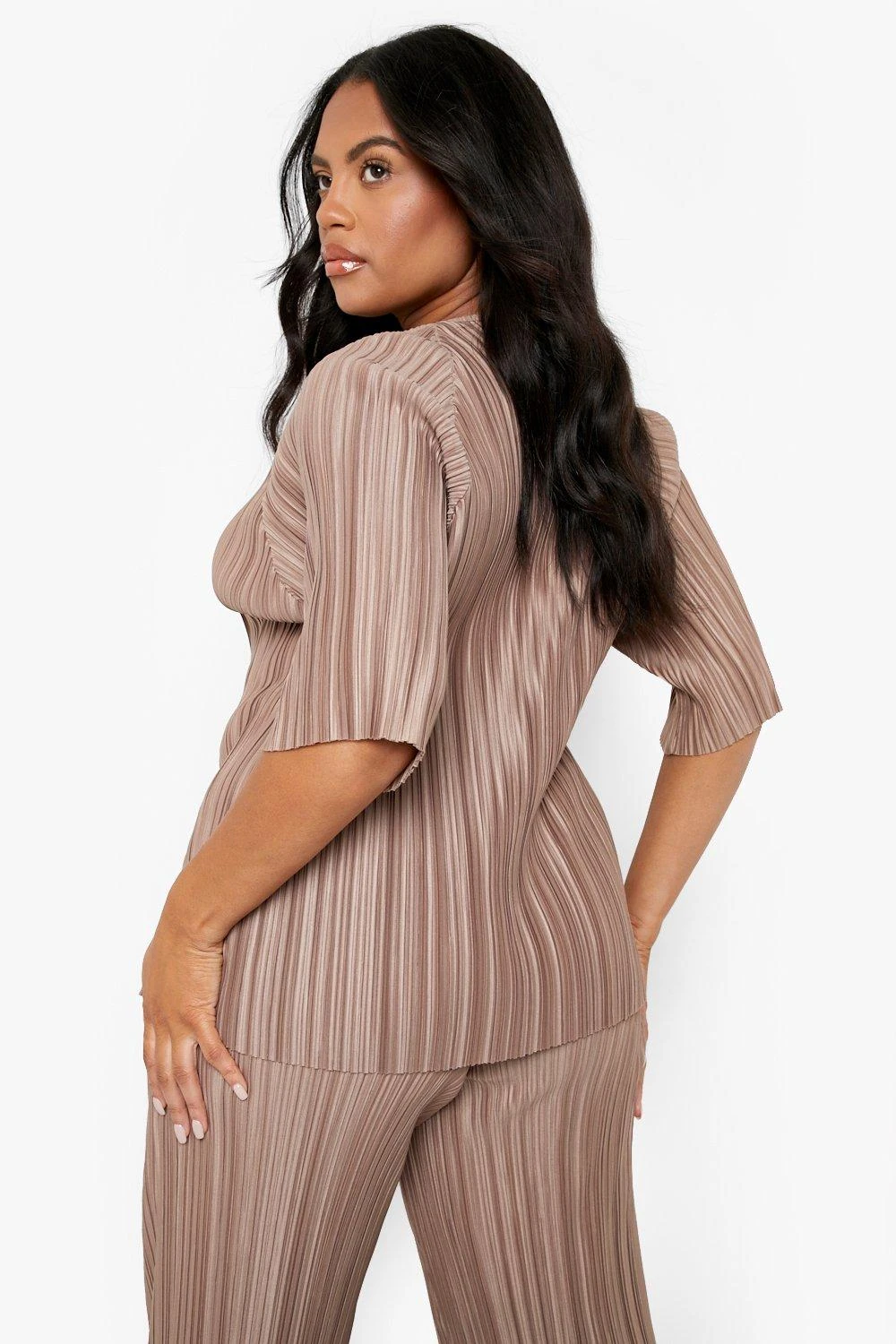 Grande Taille - T-shirt Plissé – Image 2