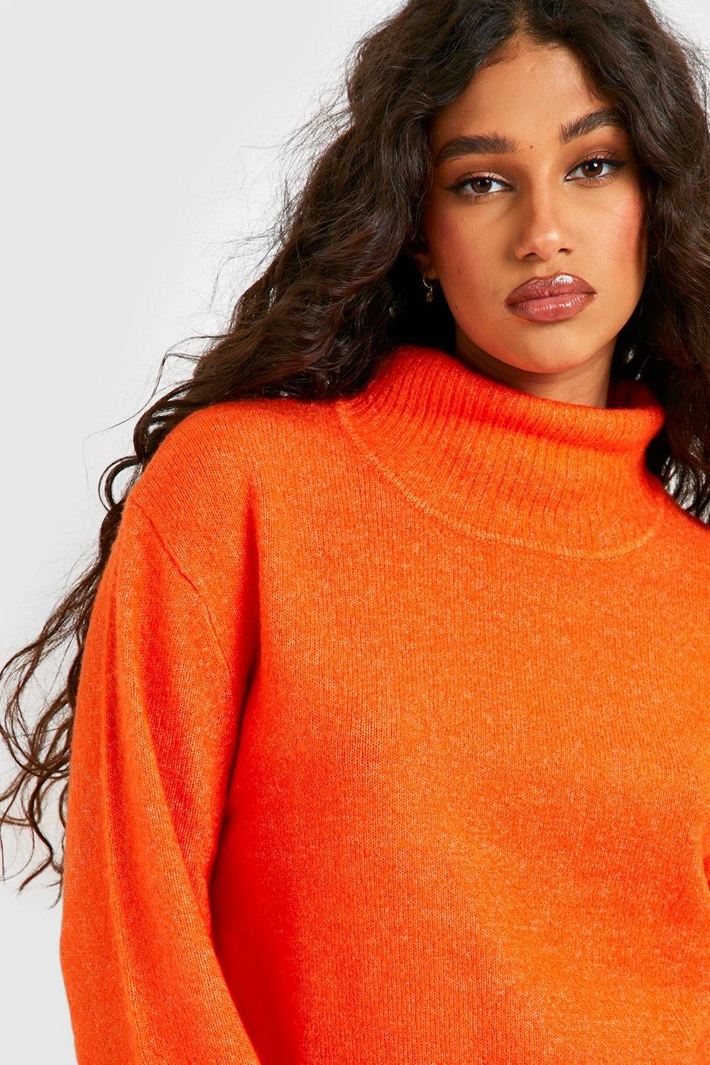 Ensemble Confort Jogging En Tricot Et Pull à Col Roulé – Image 4