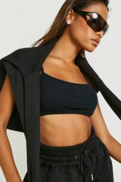 Brassière Côtelée Texturée