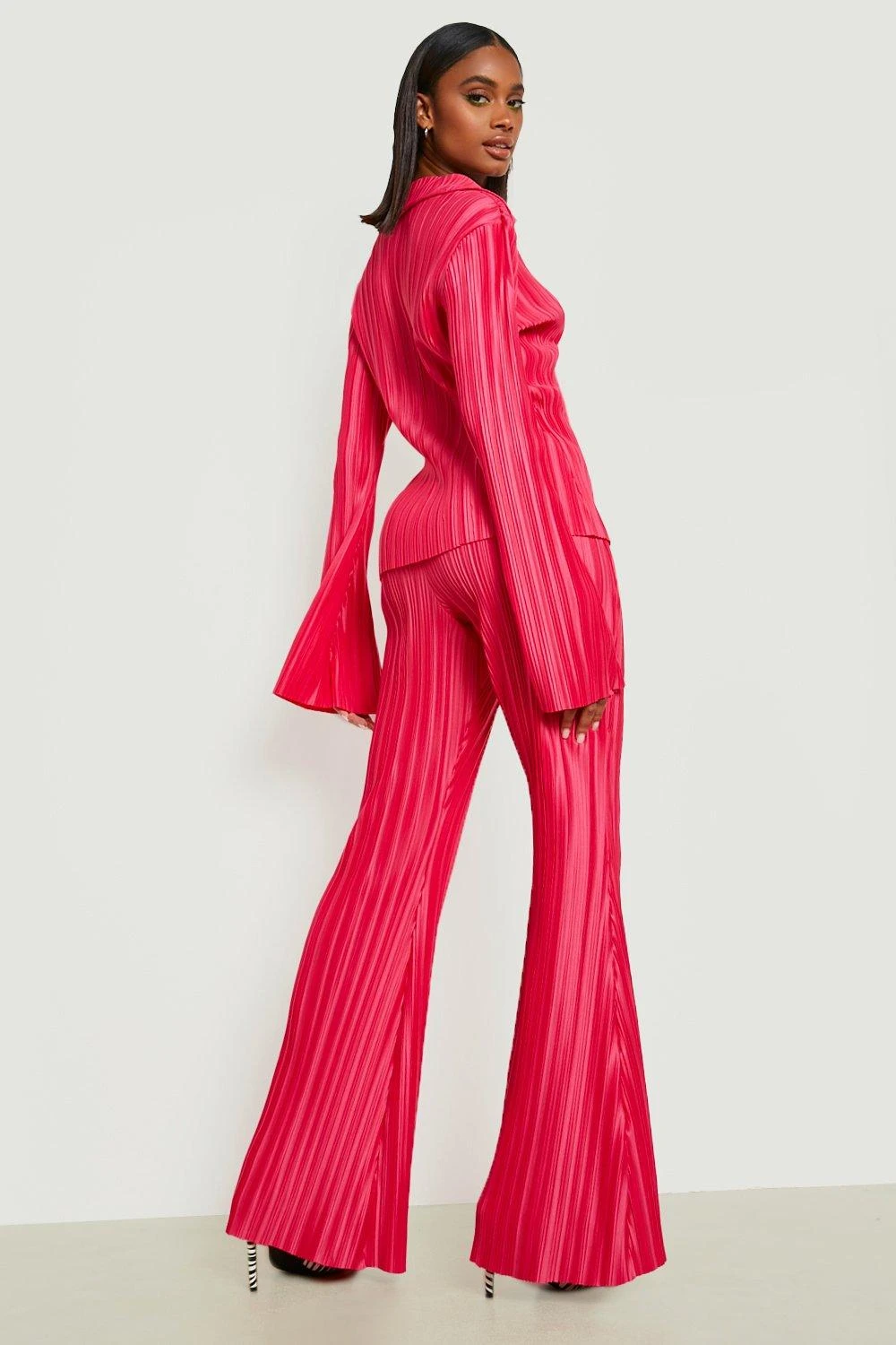 Pantalon Flare Plissé – Image 2