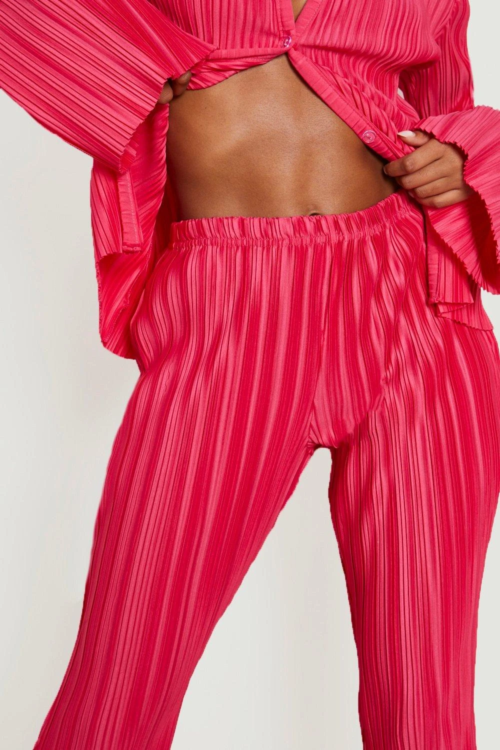 Pantalon Flare Plissé – Image 4