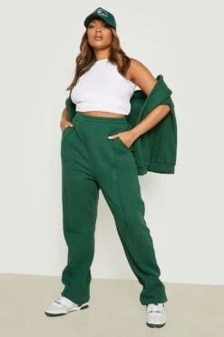 Grande Taille - Jogging Large à Surpiqûres