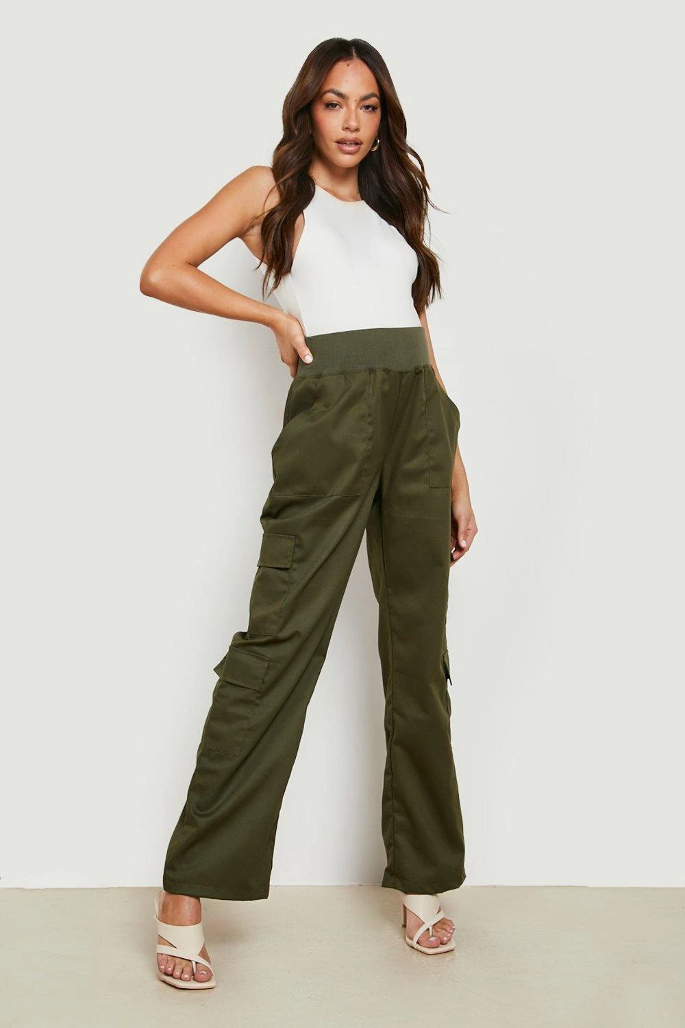Maternité - Pantalon De Grossesse Cargo Large – Image 3