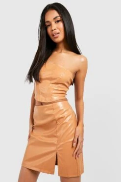 Corset En Similicuir