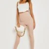 Legging Taille Haute Effet Bandage