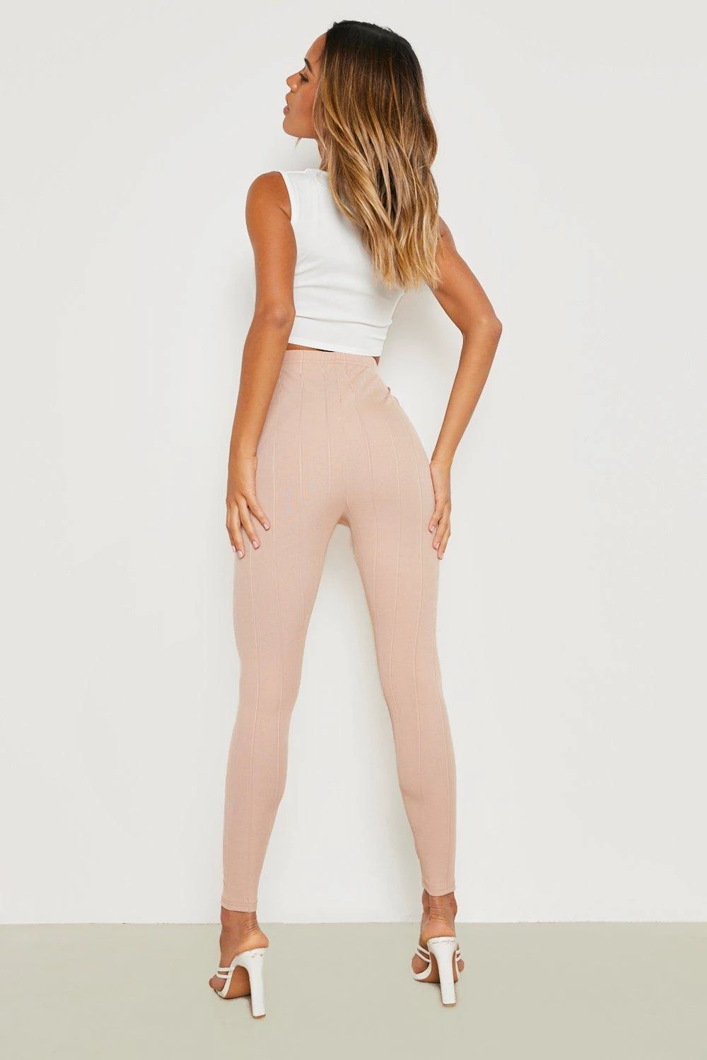 Legging Taille Haute Effet Bandage – Image 2