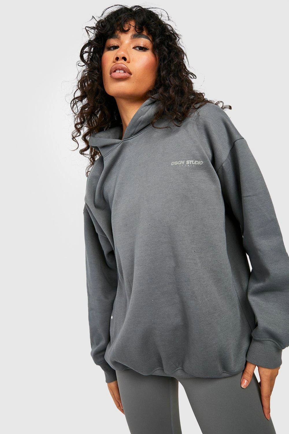 Sweat à Capuche à Slogan Imprimé – Image 4