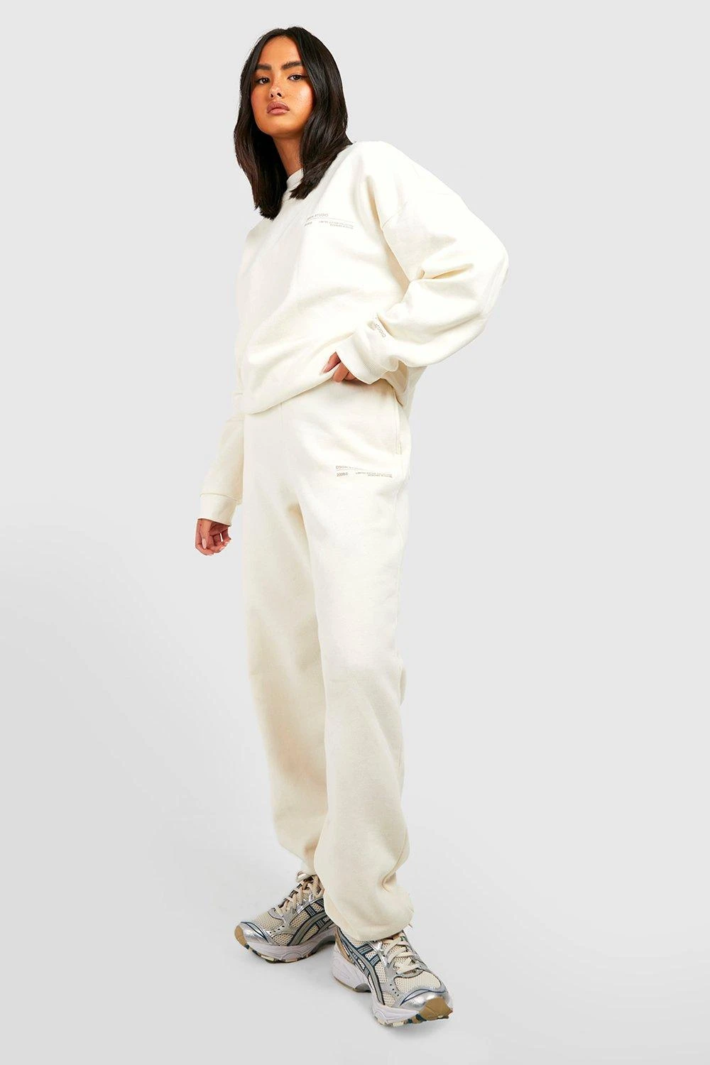 Jogging Oversize Premium à Slogan – Image 3