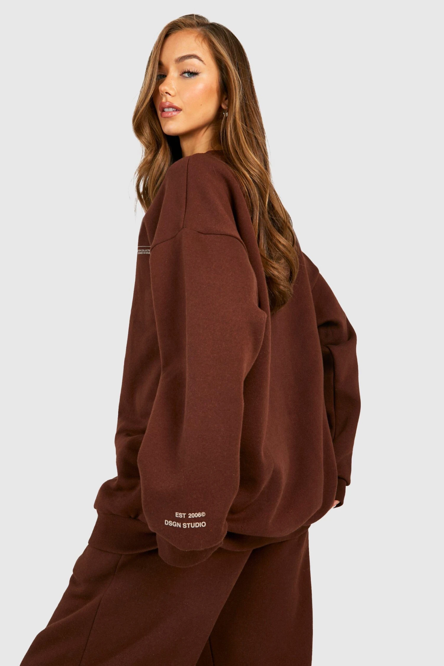 Sweat Oversize Premium à Slogan – Image 2