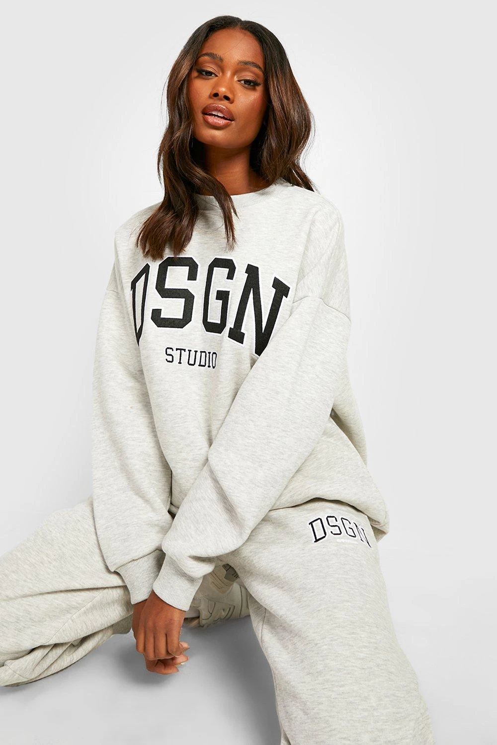 Jogging Oversize à écussons – Image 3