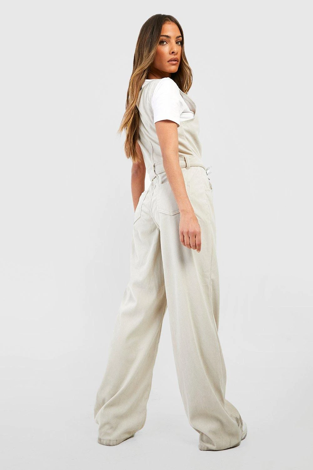 Combinaison En Velours Côtelé à Ceinture – Image 2