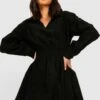 BOOHOO Robe Patineuse En Velours Côtelé