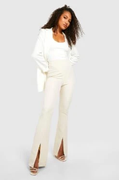 Pantalon Flare Fendu