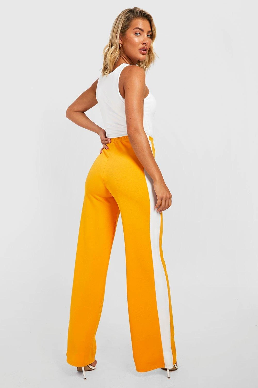 Pantalon Long à Rayures Contrastantes – Image 2