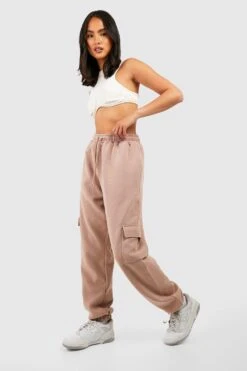 Jogging Cargo à Boutons Pression