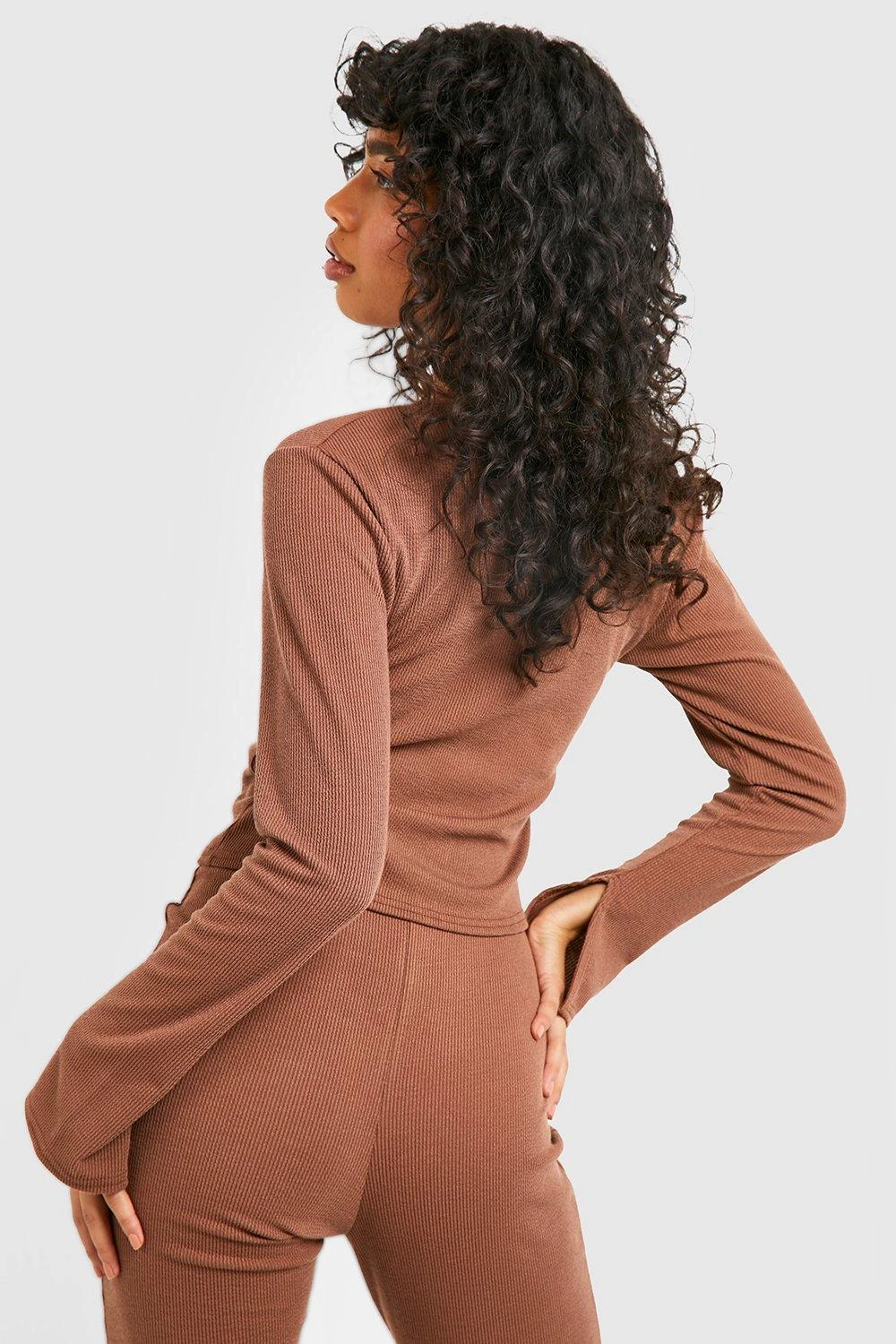 Top Côtelé Zippé – Image 2