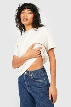 T-shirt Basique En Coton