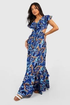 Petite - Robe Nouée à Imprimé Cachemire