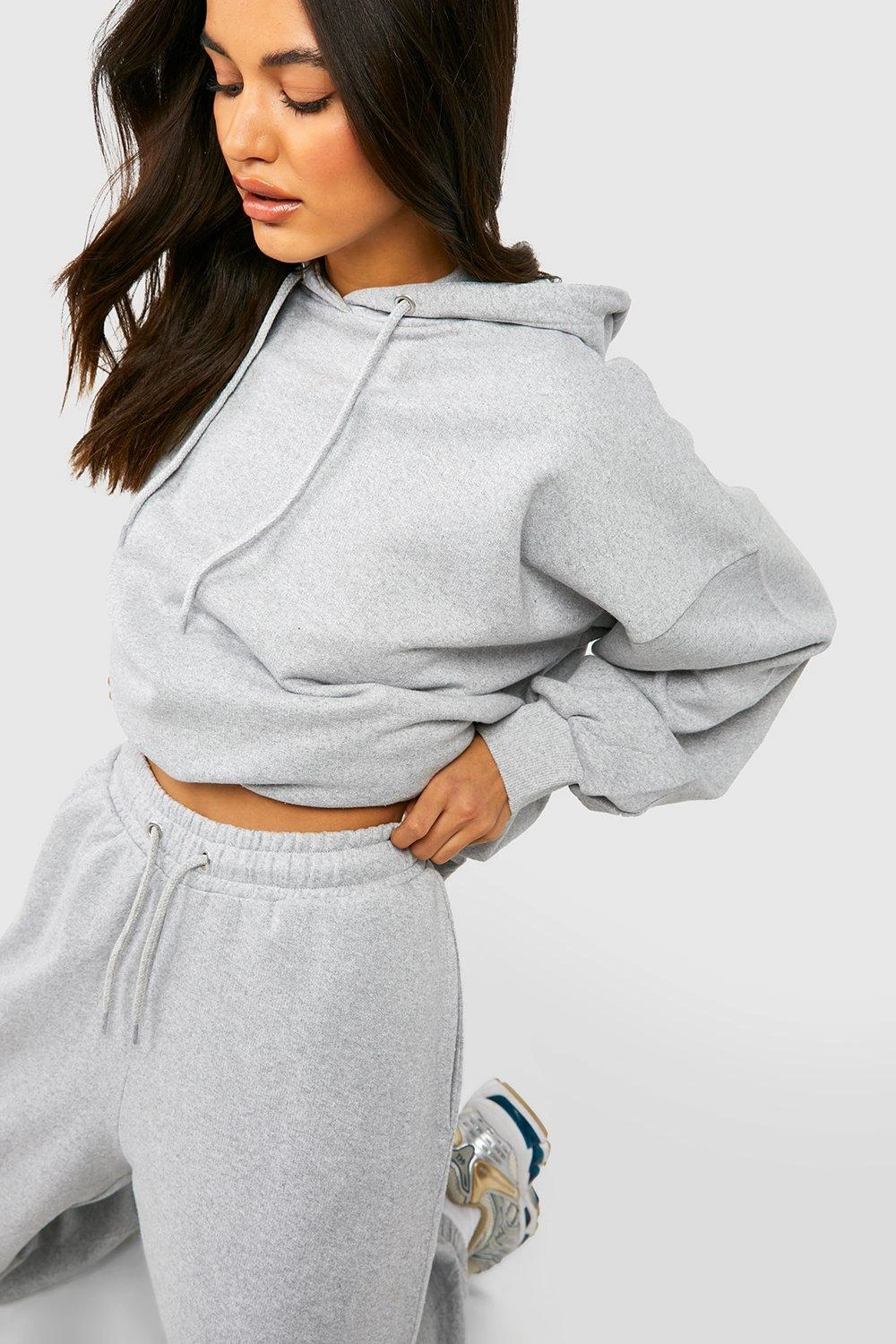 Sweat Ă Capuche Oversize Basique