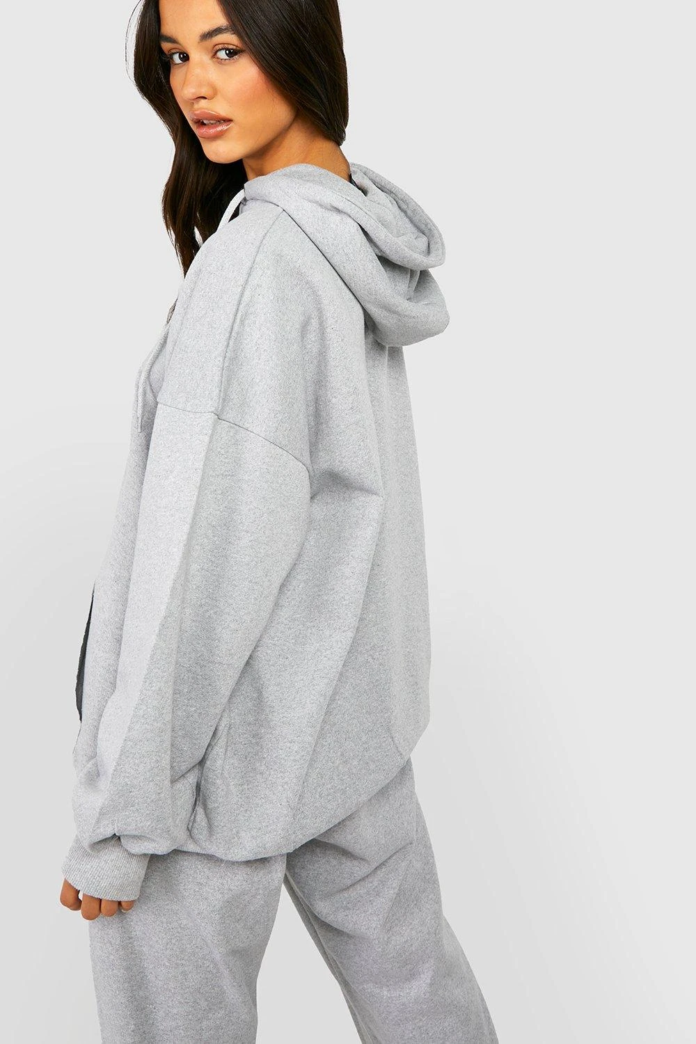 Sweat à Capuche Oversize Basique – Image 2