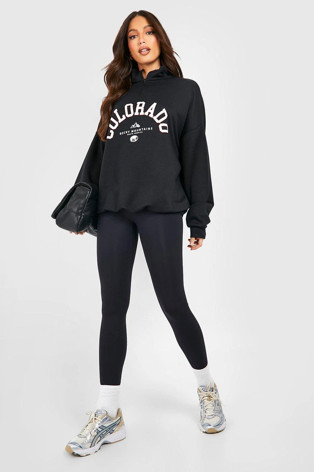 Tall - Sweat Zippé à Slogan Colorado – Image 3