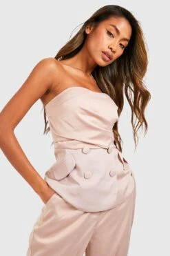 BOOHOO Haut Bandeau Drapé