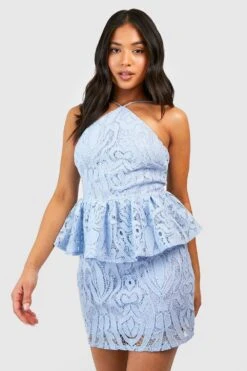 BOOHOO Petite - Robe Babydoll Premium En Dentelle