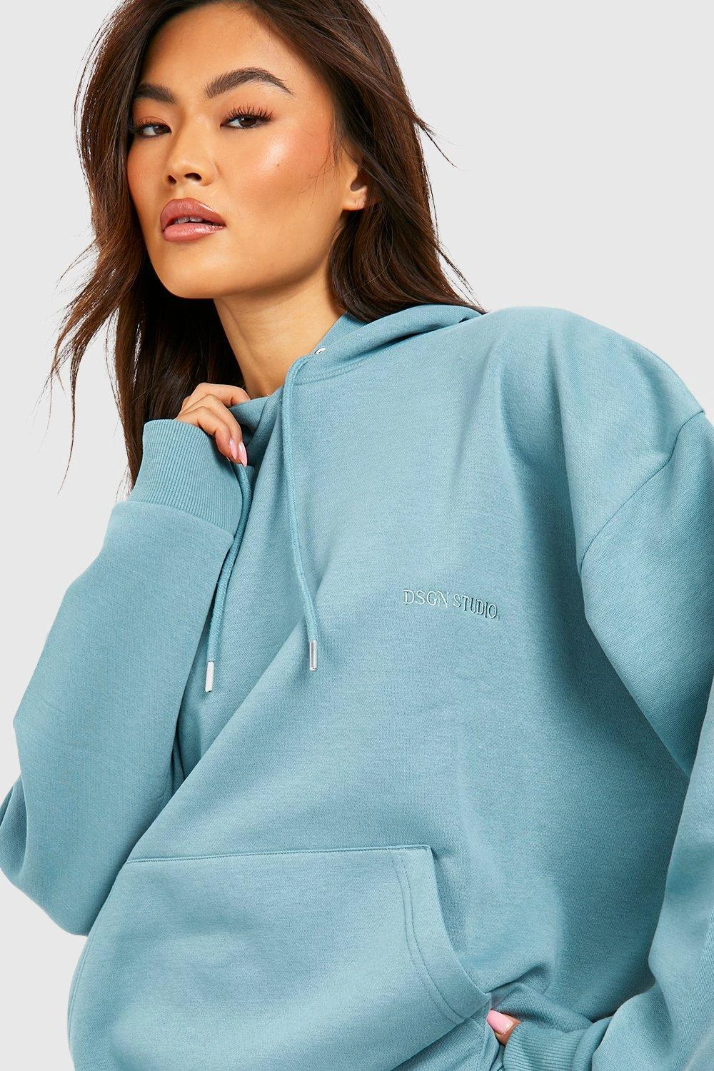 Ensemble Avec Sweat Oversize Et Short Cycliste – Image 4