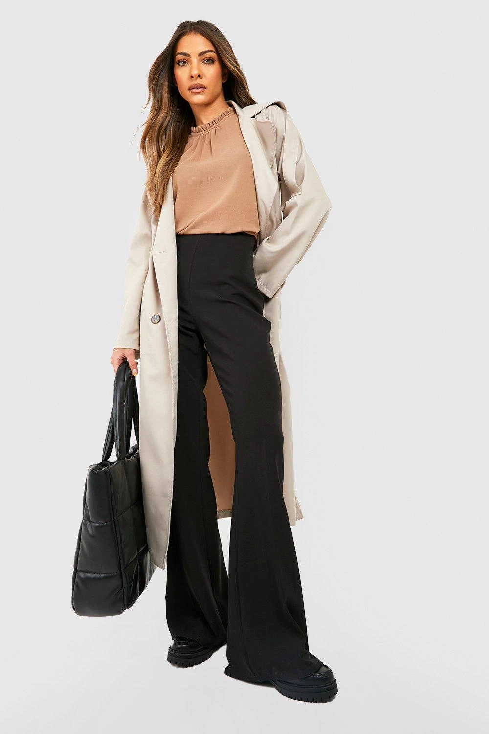 Chemisier à Col Et Manches Volantés – Image 3