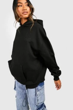 Sweat à Capuche Oversize à Cordon De Serrage