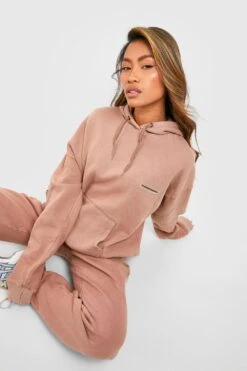 Sweat à Capuche Oversize Délavé