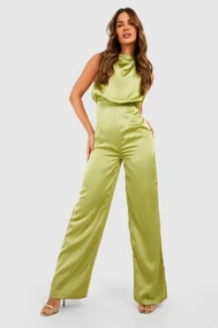 Combinaison Large Satinée