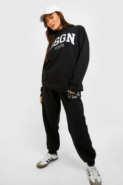 Jogging Ample à écusson Dsgn Studio