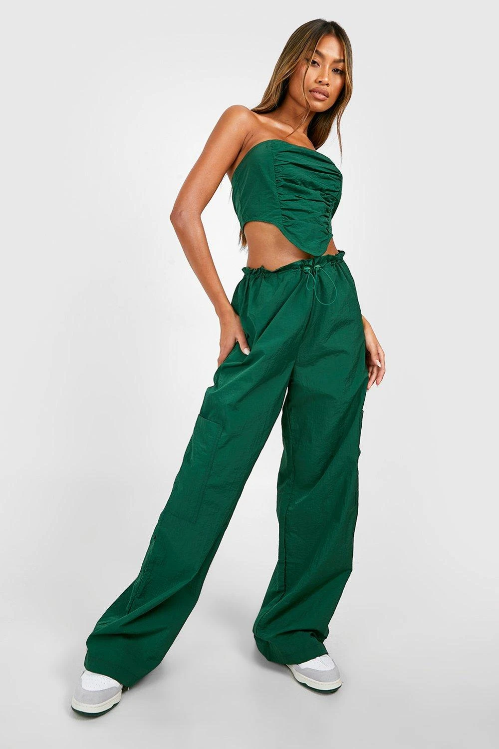 Pantalon Parachute Pincé – Image 3