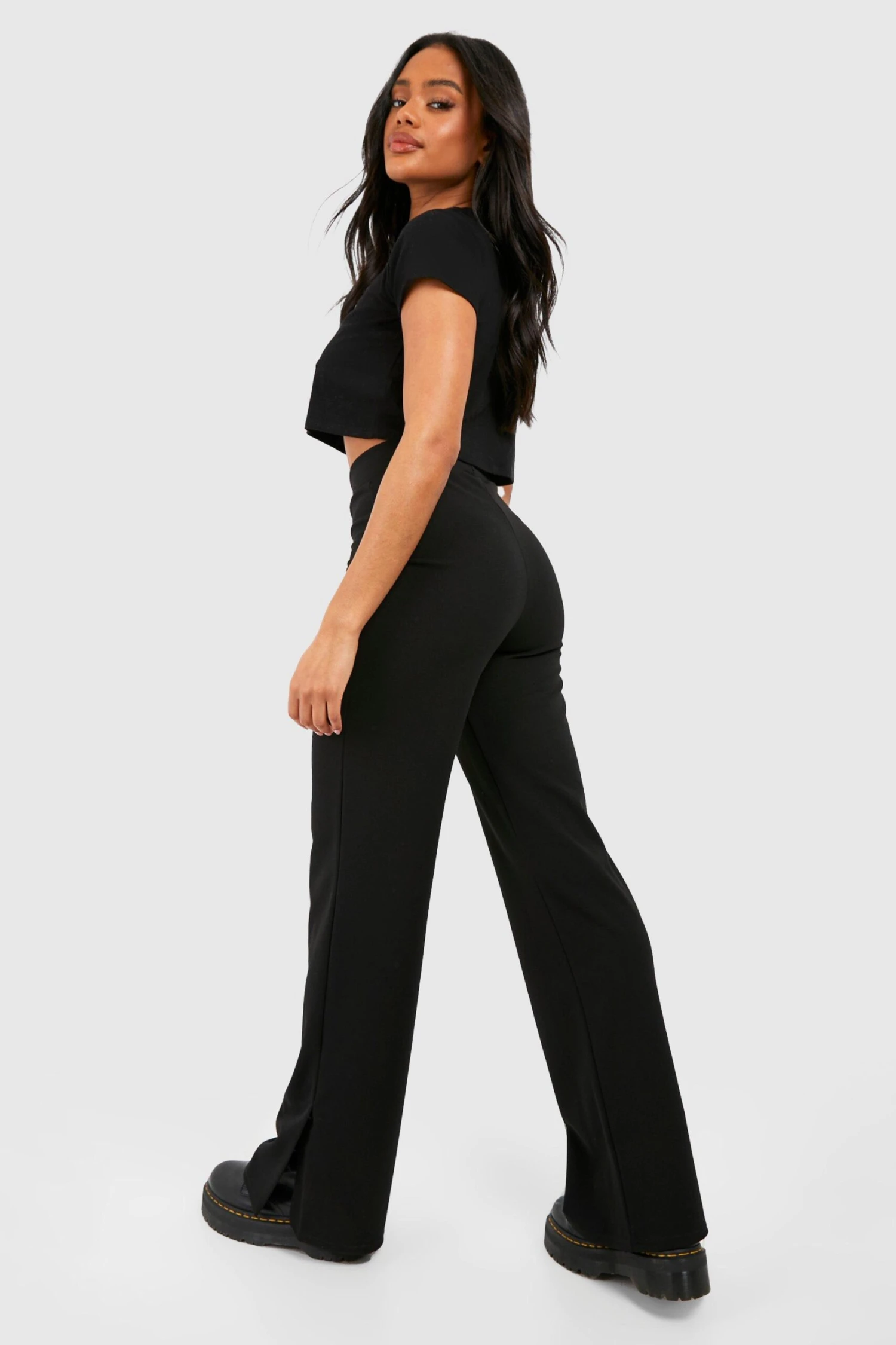 Pantalon De Tailleur Taille Haute – Image 2