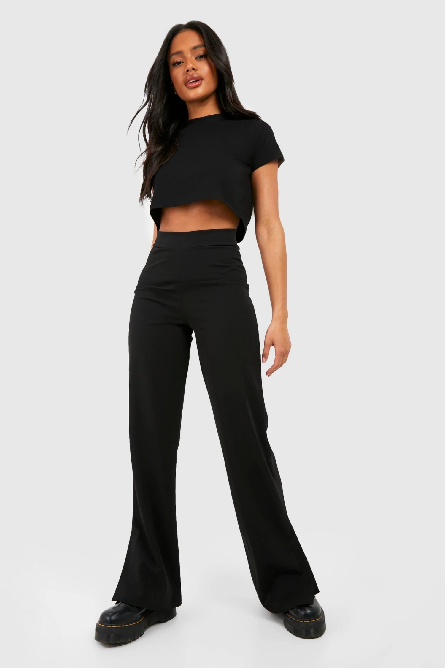 Pantalon De Tailleur Taille Haute – Image 3