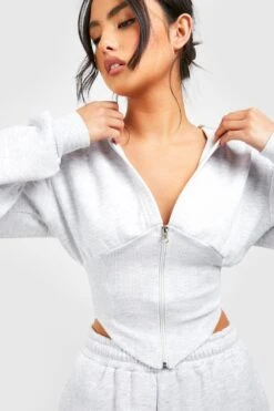 Sweat à Capuche Zippé