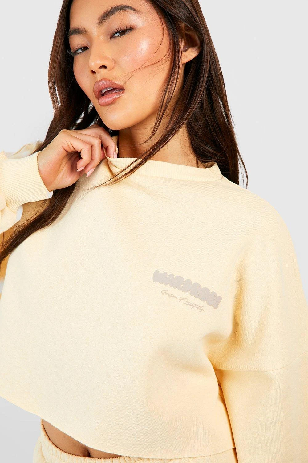 Sweat Oversize Court à Slogan – Image 4