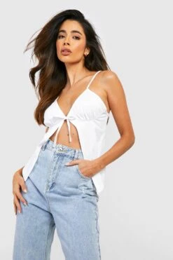 BOOHOO Top Noué à Bretelles