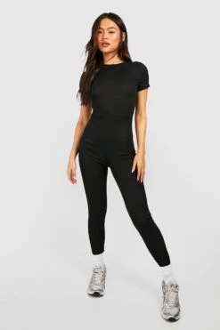 BOOHOO Combinaison Moulante Côtelée