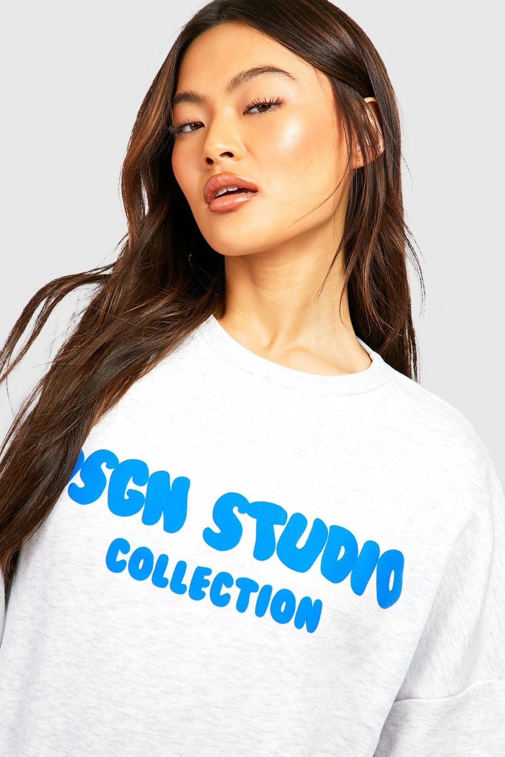 Sweat Oversize à Slogan Imprimé – Image 4